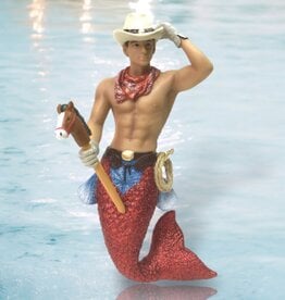 December Diamonds CowPoke Merman Ornament