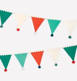 MeriMeri Christmas Pompom Flag Garland
