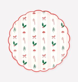 MeriMeri Festive Icon Stripes Side Plates