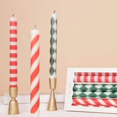 MeriMeri Festive Stripe Table Candles