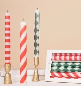 MeriMeri Festive Stripe Table Candles