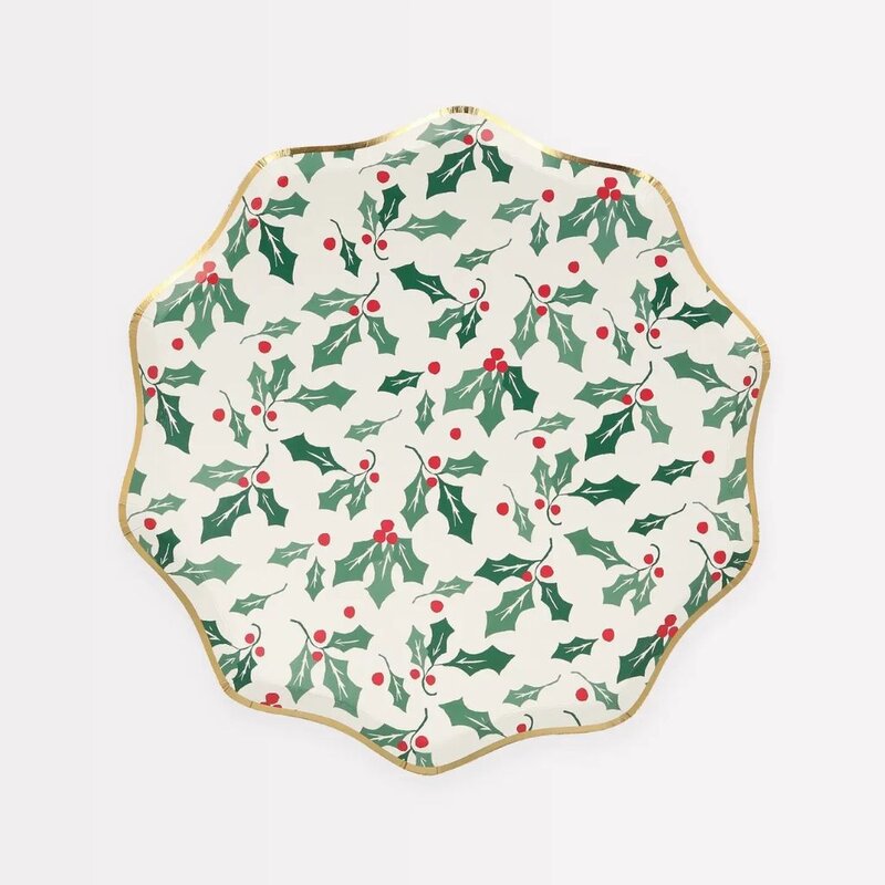 MeriMeri Holly Pattern Side Plates