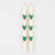 MeriMeri Holly Table Candles