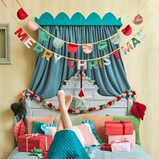 MeriMeri Velvet Chain Link Garland
