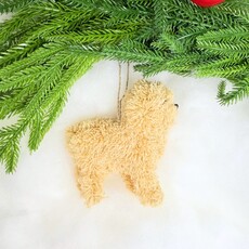180 Degrees Poodle Ornament 4.25"