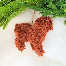 180 Degrees Poodle Ornament 4.25"