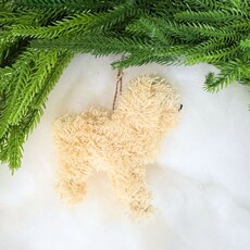 180 Degrees Poodle Ornament 4.25"