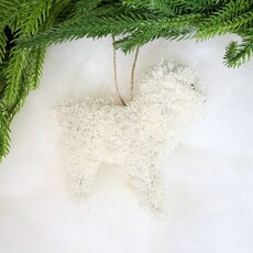 180 Degrees Poodle Ornament 4.25"