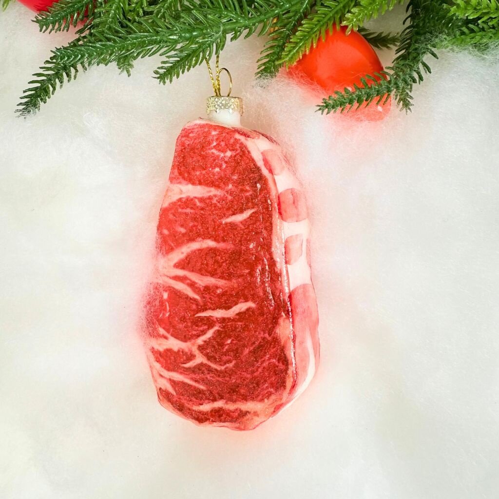 Cody Foster Steak Ornament