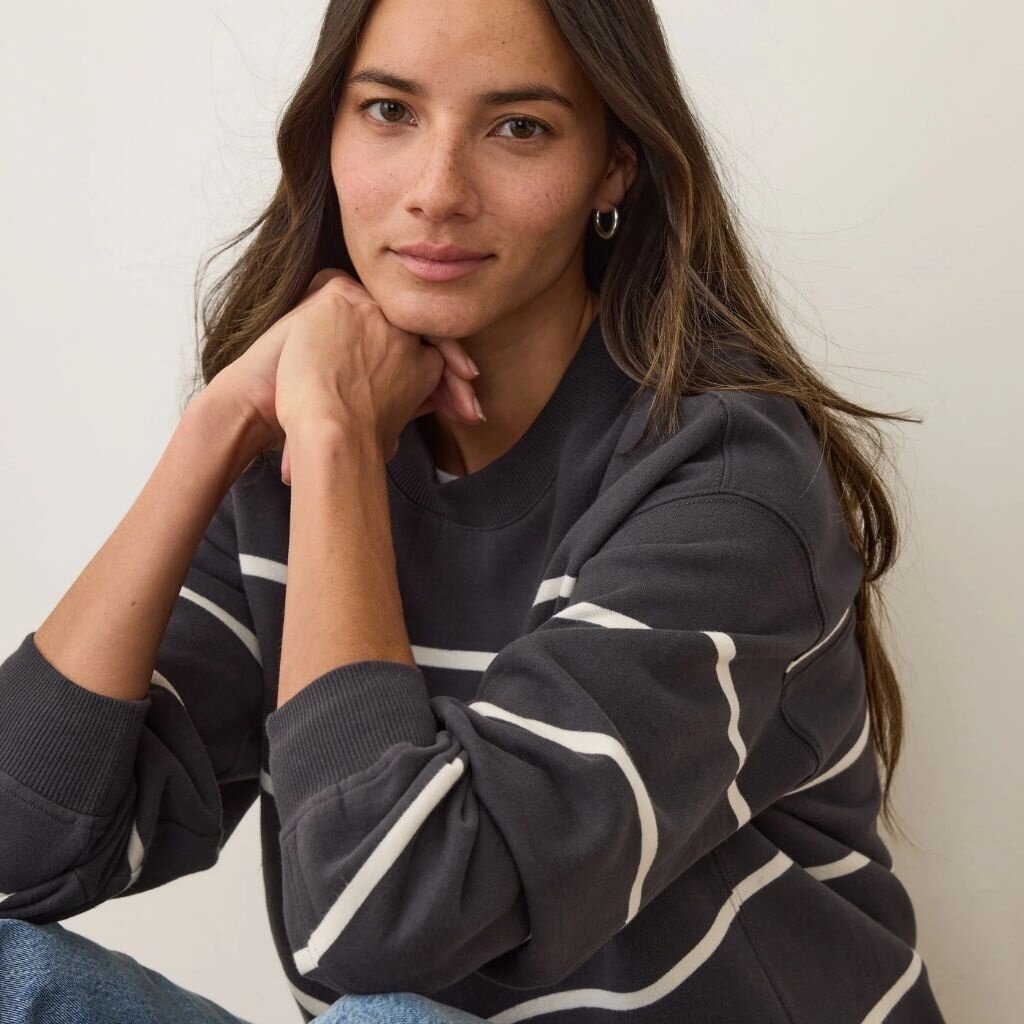 Marine Layer Cloud 9 Fleece Oversized Crewneck