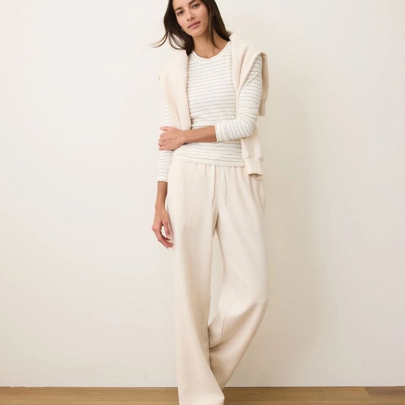 Marine Layer Cloud 9 Fleece Wide Leg Sweatpant