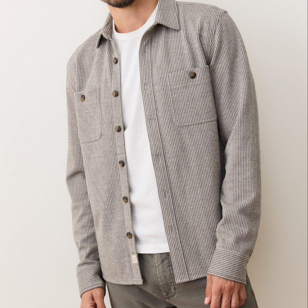 Marine Layer Pacifica Stretch Twill Overshirt