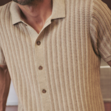 Marine Layer Graham Sweater Button Down