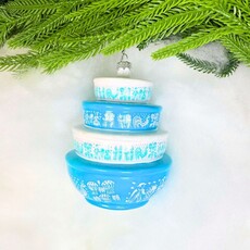 Cody Foster Vintage Stacked Bowls Ornament