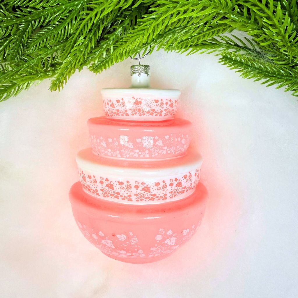 Cody Foster Vintage Stacked Bowls Ornament