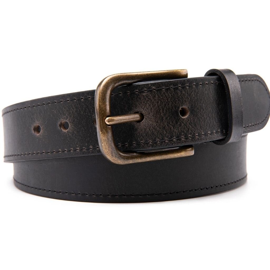 Fabio Valenti Men's Genuine Leather Belt
