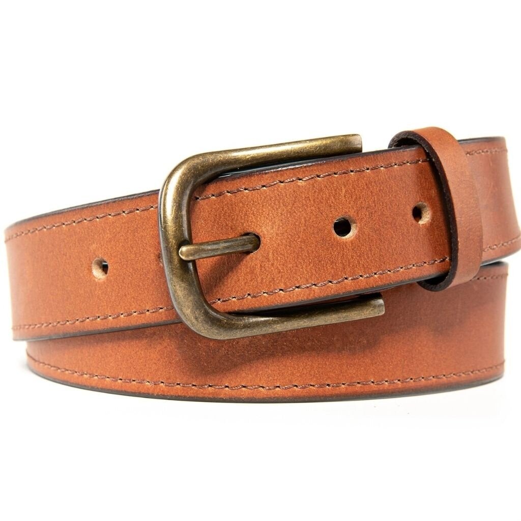 Fabio Valenti Men's Genuine Leather Belt