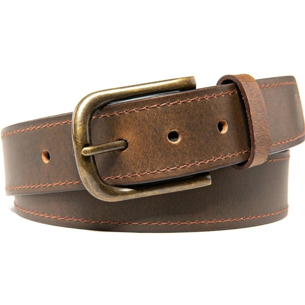 Fabio Valenti Men's Genuine Leather Belt