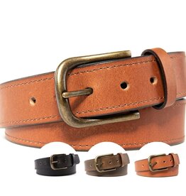 Fabio Valenti Men's Genuine Leather Belt