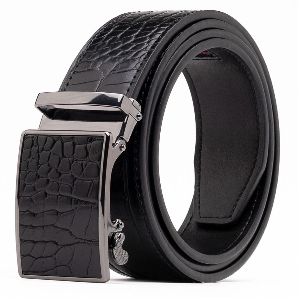 Fabio Valenti Men's Ratchet Leather Belt