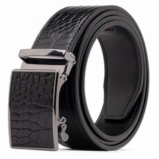 Fabio Valenti Men's Ratchet Leather Belt