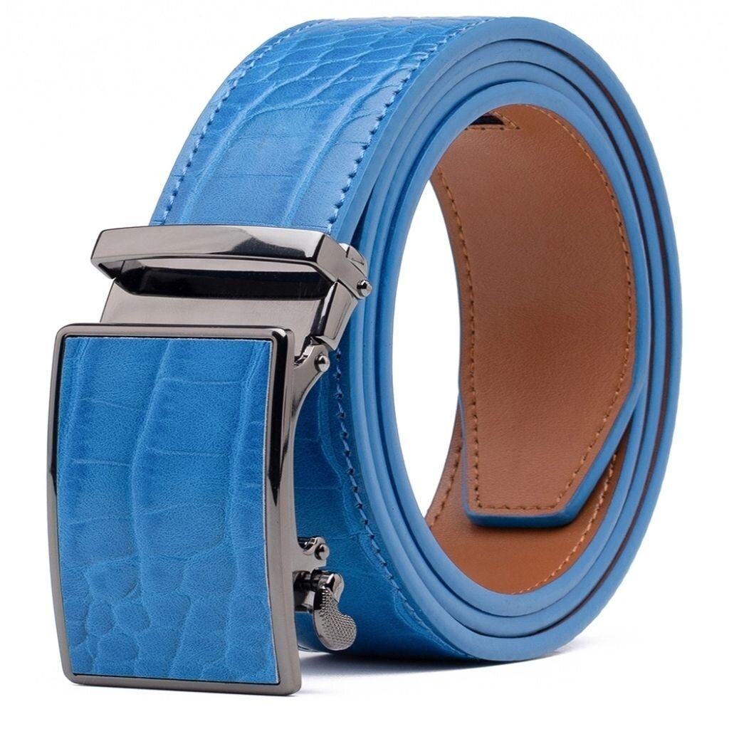 Fabio Valenti Men's Ratchet Leather Belt