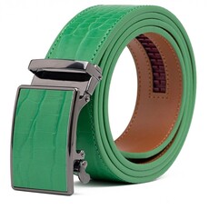 Fabio Valenti Men's Ratchet Leather Belt