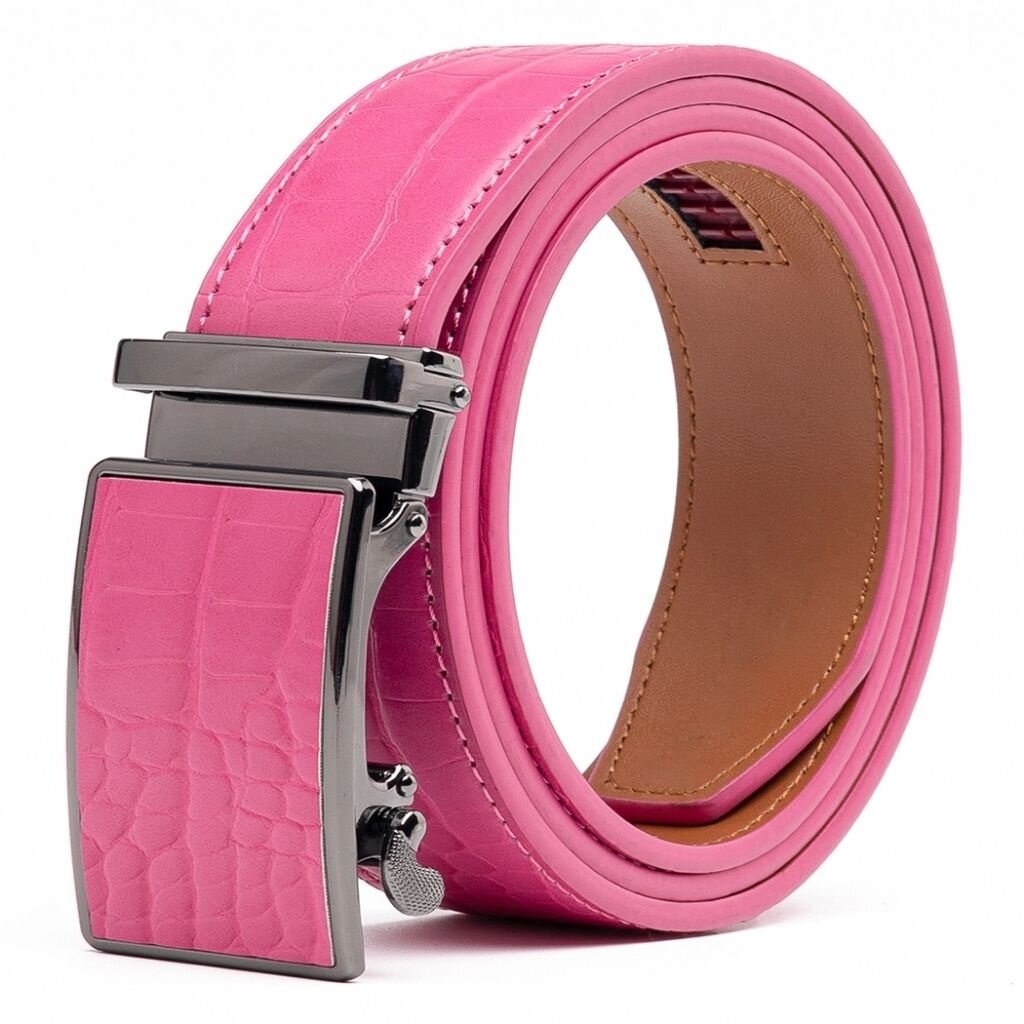 Fabio Valenti Men's Ratchet Leather Belt