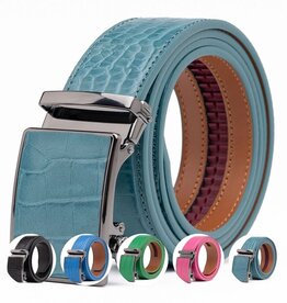 Fabio Valenti Men's Ratchet Leather Belt