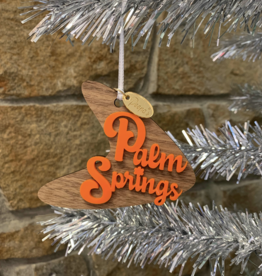 Peepa's Orange and Walnut Palm Springs Ornament