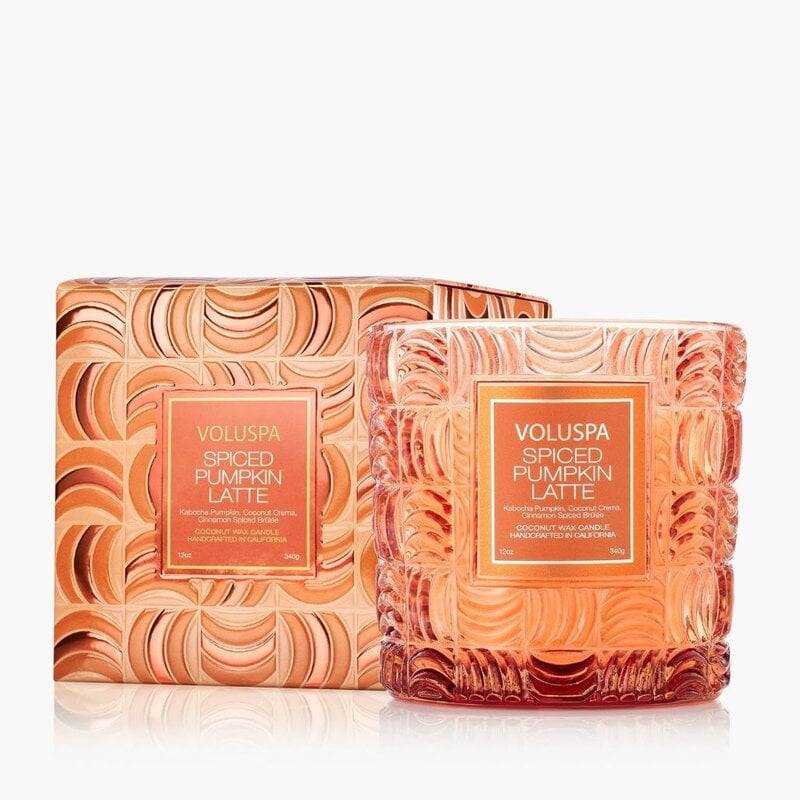 Voluspa Spiced Pumpkin Latte 12oz Classic Candle