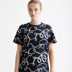 Scotch & Soda - Womenswear All over print regular fit T-s