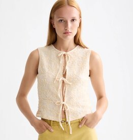 Scotch & Soda - Womenswear Bow closure structured tank