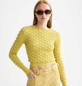 Scotch & Soda - Womenswear Slash Neck Textured Stitch Pullover