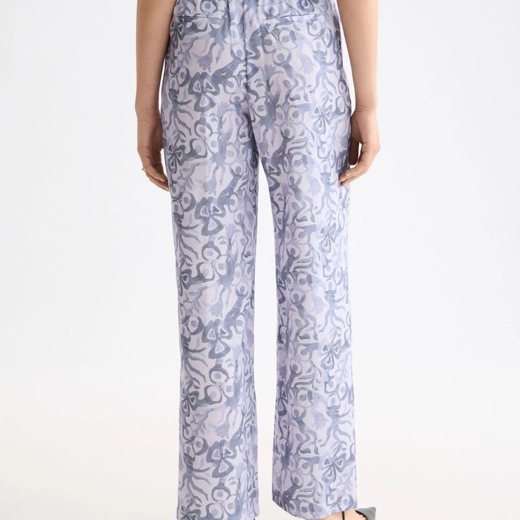 Scotch & Soda - Womenswear Gia Mid-Rise Wide Leg Elastic Trousers