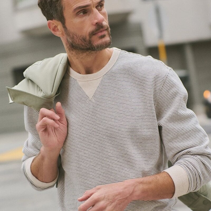 Marine Layer Relaxed Cloud 9 Fleece Crewneck