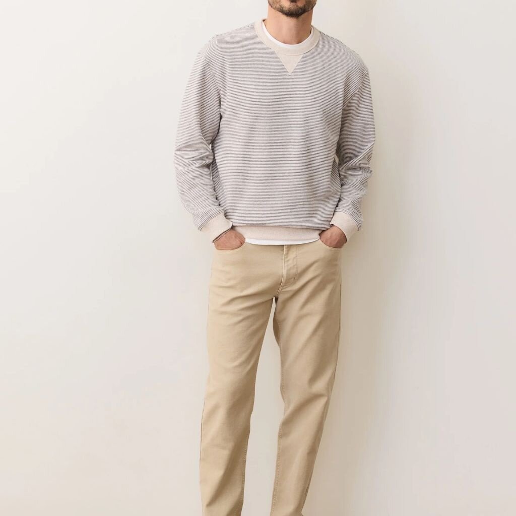 Marine Layer Relaxed Cloud 9 Fleece Crewneck