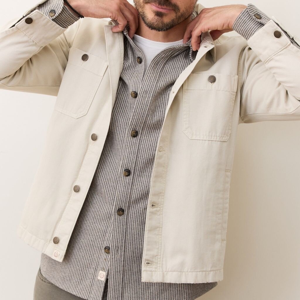 Marine Layer Patrick Canvas Overshirt