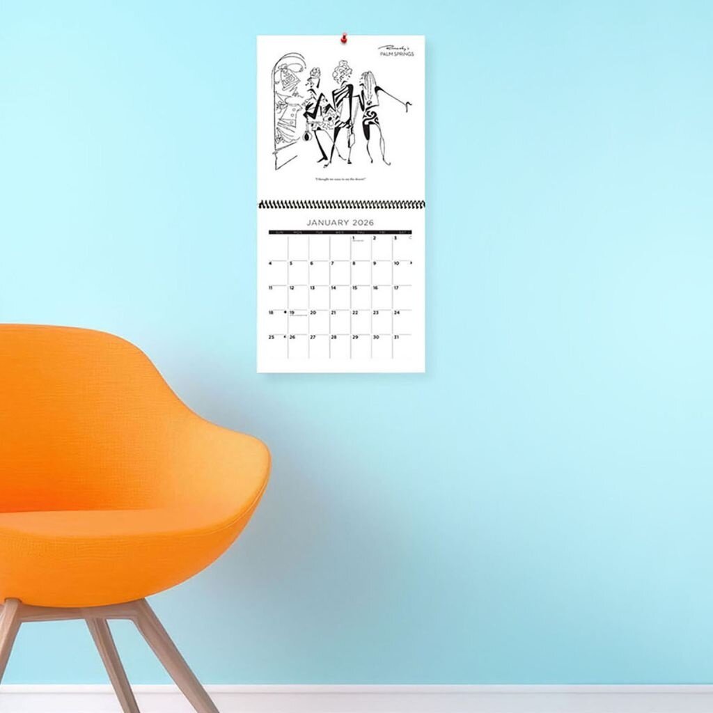 Palm Springs Life Consignment Alice Rovinsky 2026 Calendar