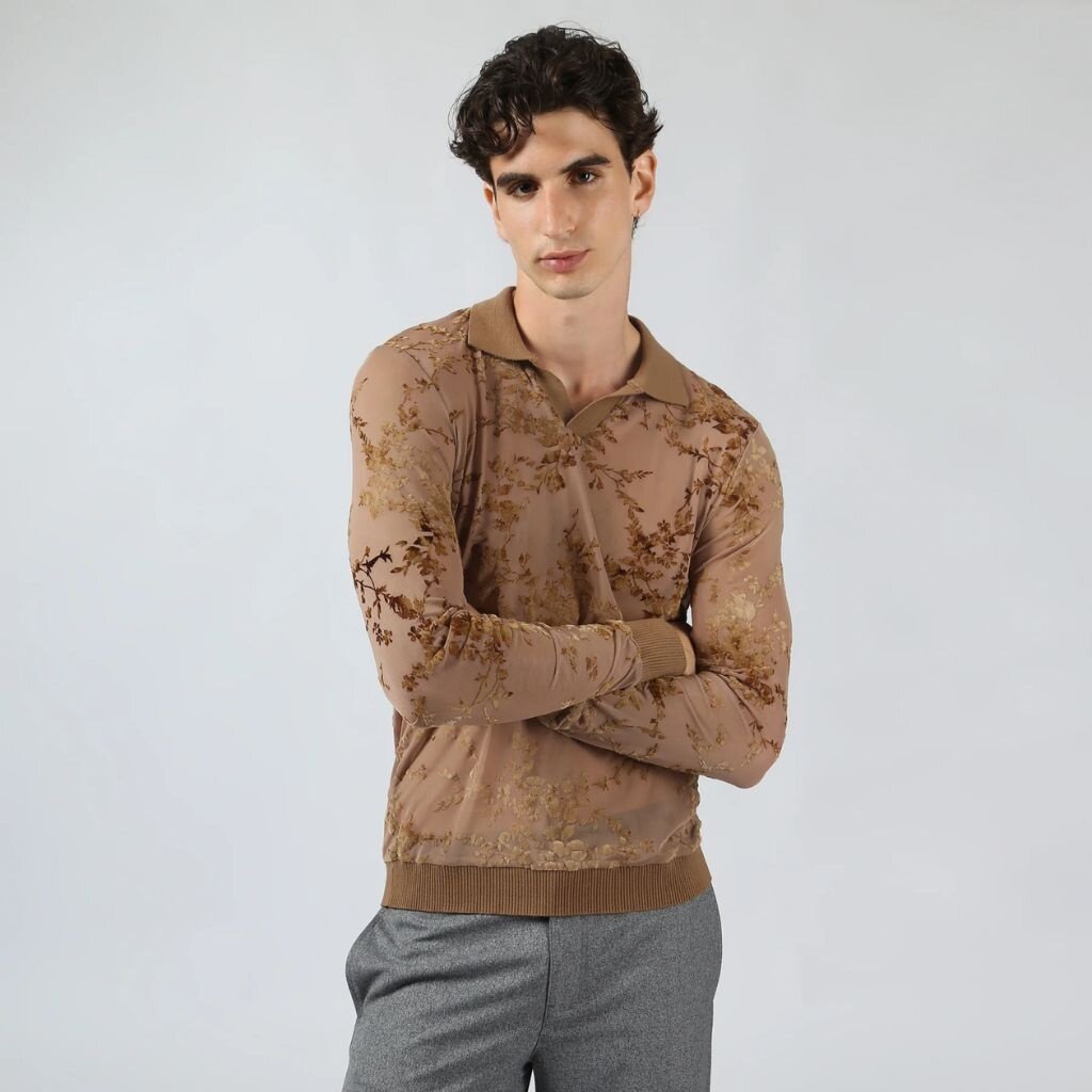 Parke & Ronen FL25 Whisper Leaf Polo