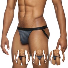 Parke & Ronen FL25 Vault Stripe Jock Strap