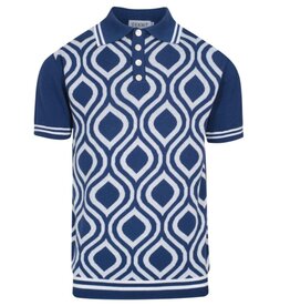 OxKnit FL25 Retro Knit Polo