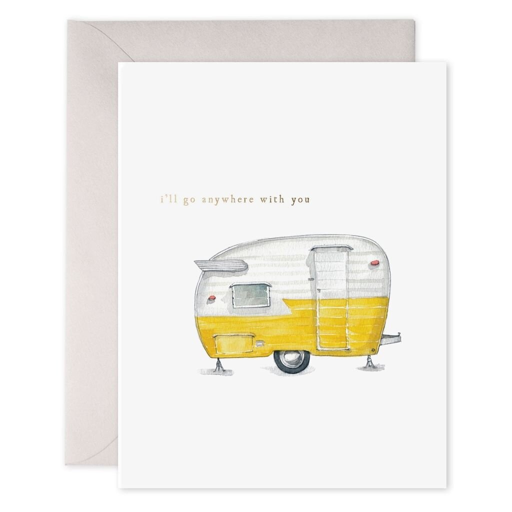 E. Frances Paper Camper Love Anniversary Card