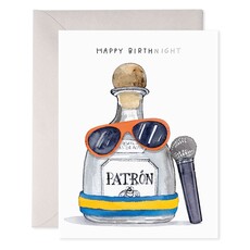 E. Frances Paper Patron Karaoke Birthday Card