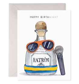 E. Frances Paper Patron Karaoke Birthday Card