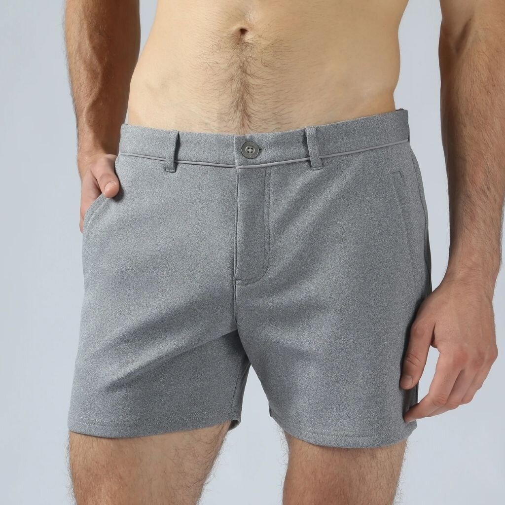 Parke & Ronen FL25 Action Heather Flex Holler Short