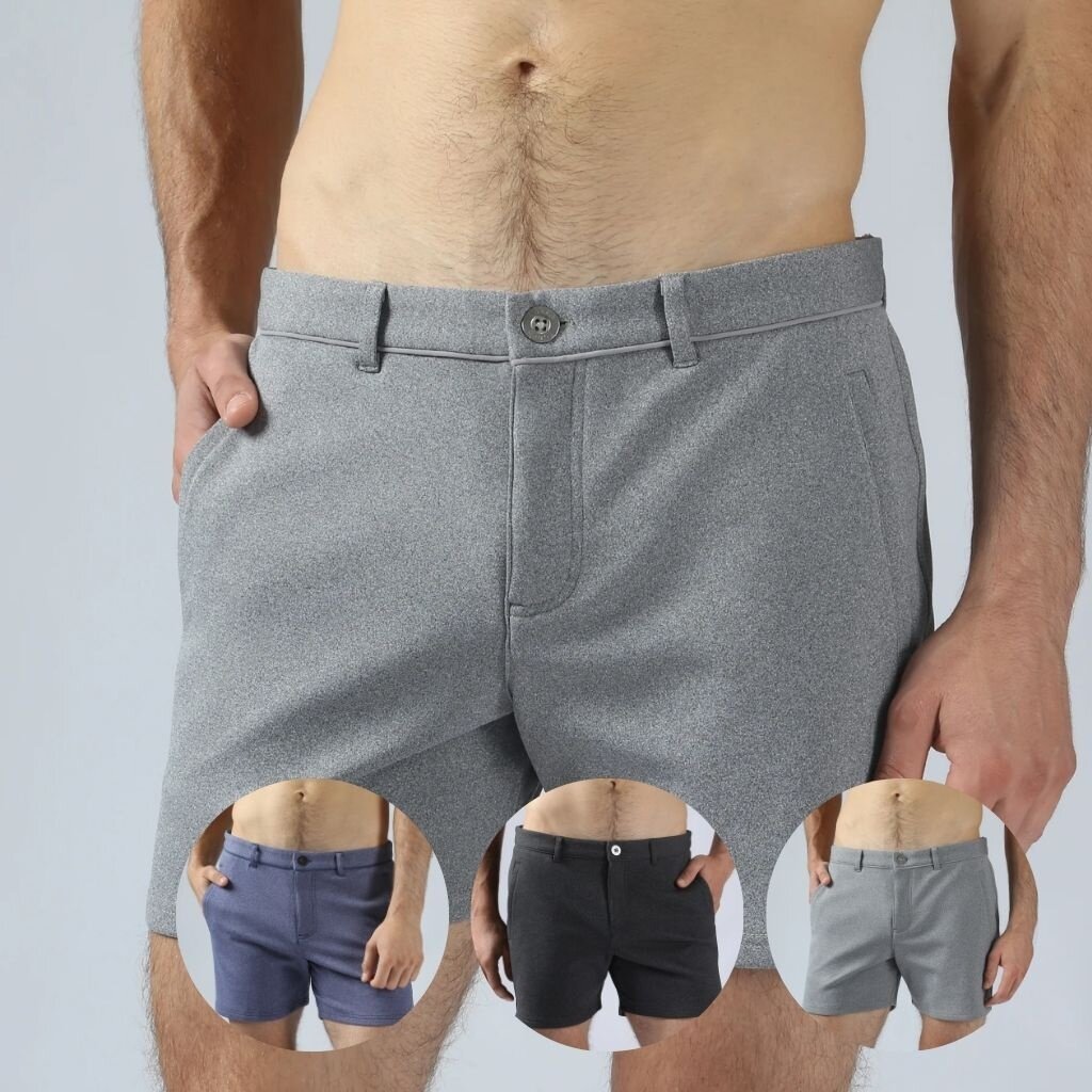 Parke & Ronen FL25 Action Heather Flex Holler Short