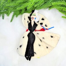 Silk Road Bizaar Cruella Ornament, Felt