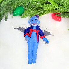 Silk Road Bizaar Flying Monkey Ornament, Felt