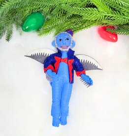 Silk Road Bizaar Flying Monkey Ornament, Felt